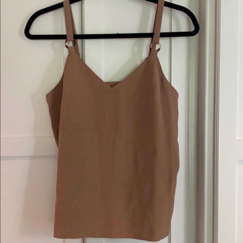 Topshop beige tank top